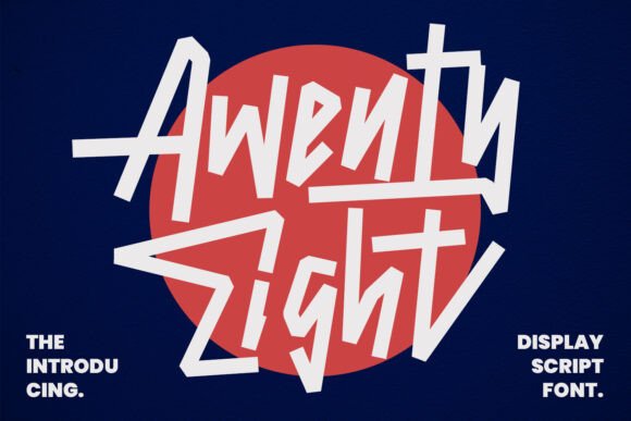 Awenty Eight: The Script Typeface That Elevates Your Brand Identity