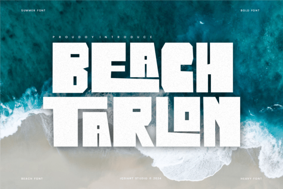Beach Tarlon: The Bold Font for Strong Small Business Branding