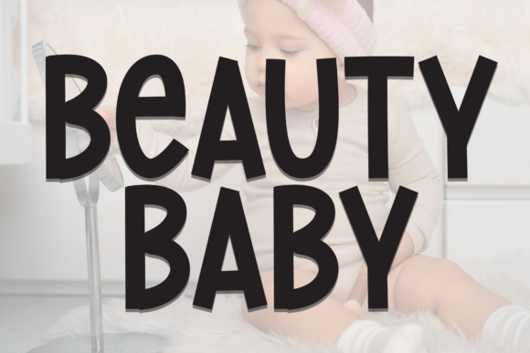 Beauty Baby: The Handwritten Display Font That Elevates Small Business Branding