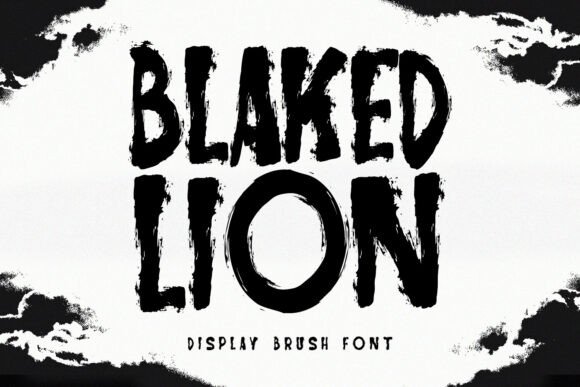 Blaked Lion: A Fierce Display Typeface for Edgy Branding
