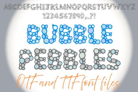 Bubble Pebble: The Joyful Display Typeface for Small Business Branding