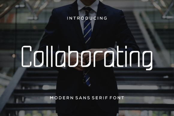 Colaborating Font for Modern Web Design