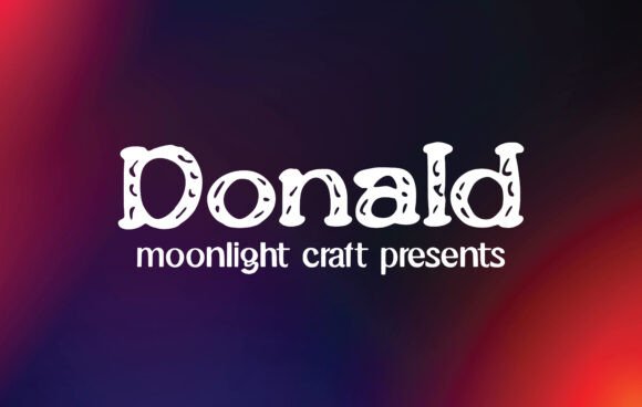 Donald: The Premium Display Font That Elevates Small Business Branding