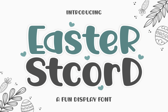 Easter Stcord: The Playful Display Font for Seasonal Branding