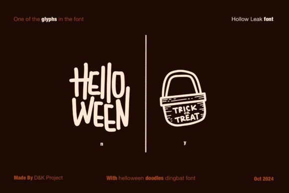 Hollow Leak: The Bold Display Typeface for Scroll-Stopping Campaigns
