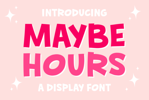 Maybe Hours: The Display Typeface for Engaging Web Experiences