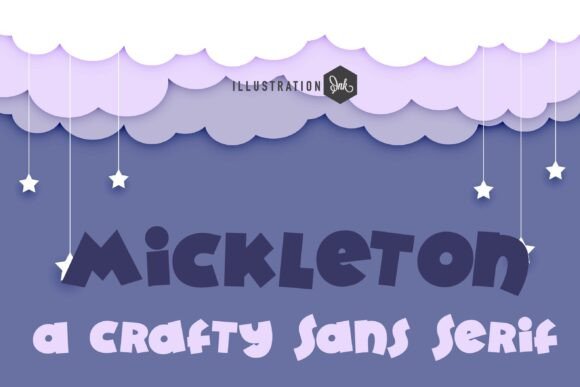 Mickleton: A Whimsical Typeface for Modern Editorial Design