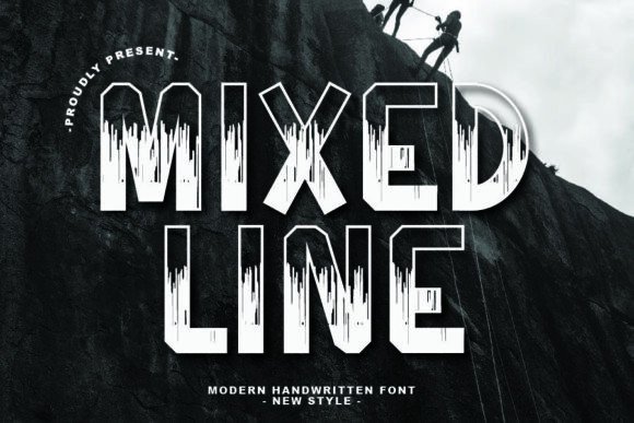 Mixedline: The Premium Display Typeface for Polished Brand Identity