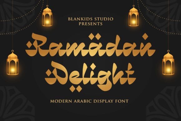 Ramadan Delight: The Premium Display Typeface for Modern Web Design