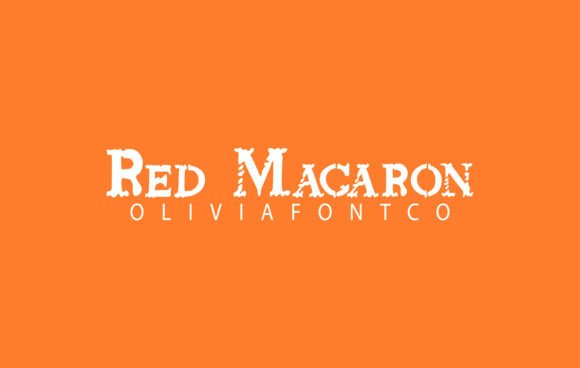 Red Macaron: A Handwritten Display Font for Modern Web Design