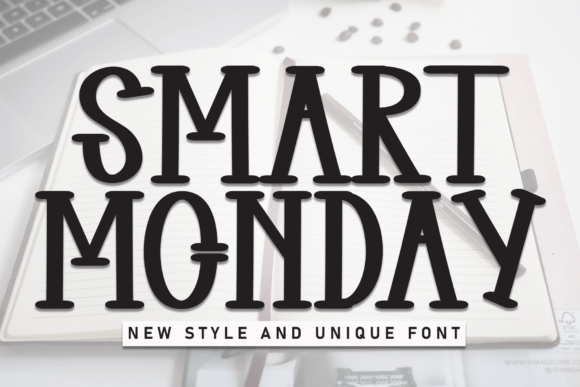 Smart Monday: The Handwritten Display Font That Elevates Small Business Branding