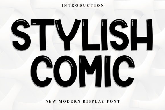 Stylish Comic: A Playful Typeface for Modern Web Design