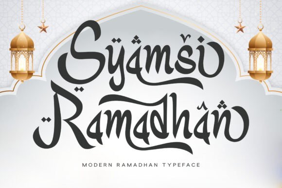 Syamsi Ramadhan: A Premium Display Font for Modern Campaigns