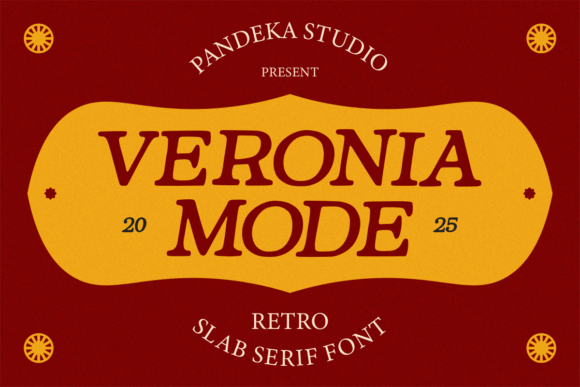 Veronia Mode: A Retro Slab Serif for Editorial Design