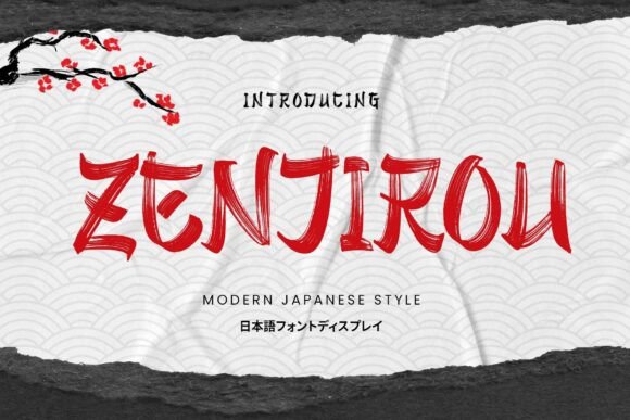 Zenjirou: A Display Font for Authentic Editorial Design